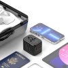 TECH-PROTECT TA200 TRAVEL ADAPTER EU / UK / US / AU BLACK
